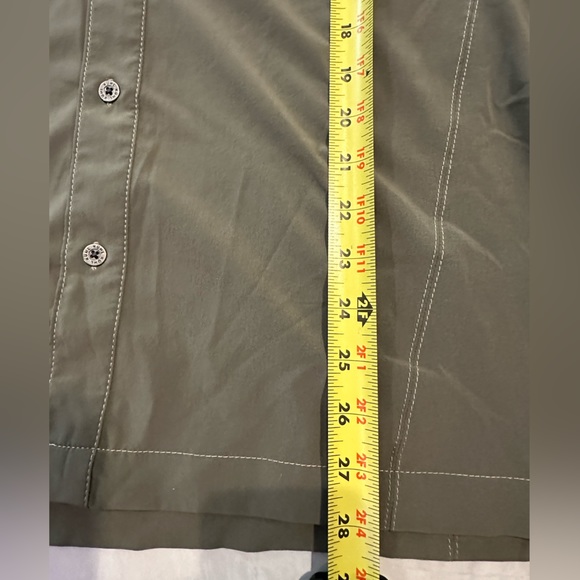 Kuhl Renegade Tufflex button down shirt sage green Medium - Picture 7 of 8
